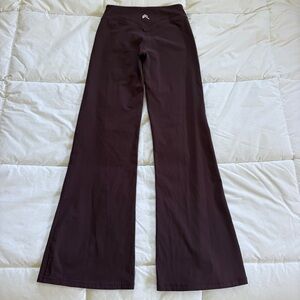 Brown Oner Flare Leggings